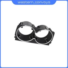 Black Fits 2014-17 Mercedes-Benz S550 2226830075 Front Center Console Cup Holder