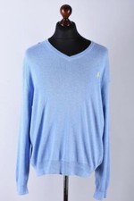 Polo by Ralph Lauren Classic V Neck Jumper Size XL