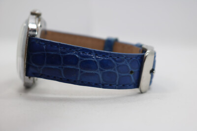 Vintage Waltham 17 Jewel Blue Calendar Mens Watch 35mm SG 100-1 | eBay