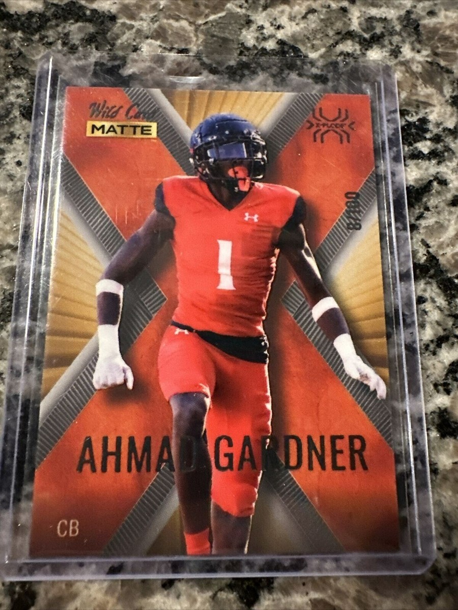 Ahmad Gardner Wild Card Matte X-plode #MXP-1 /100 | eBay