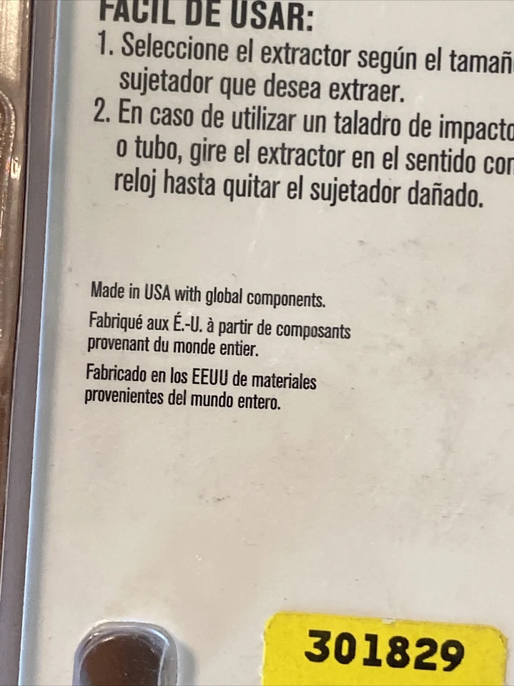 Empuñadura de perno extractor de impacto Irwin 1859105, 7/16" Foto 4 de 4