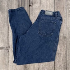 Vintage Gitano Mom Jeans Womens 12P (30x27) High Waisted Blue Denim