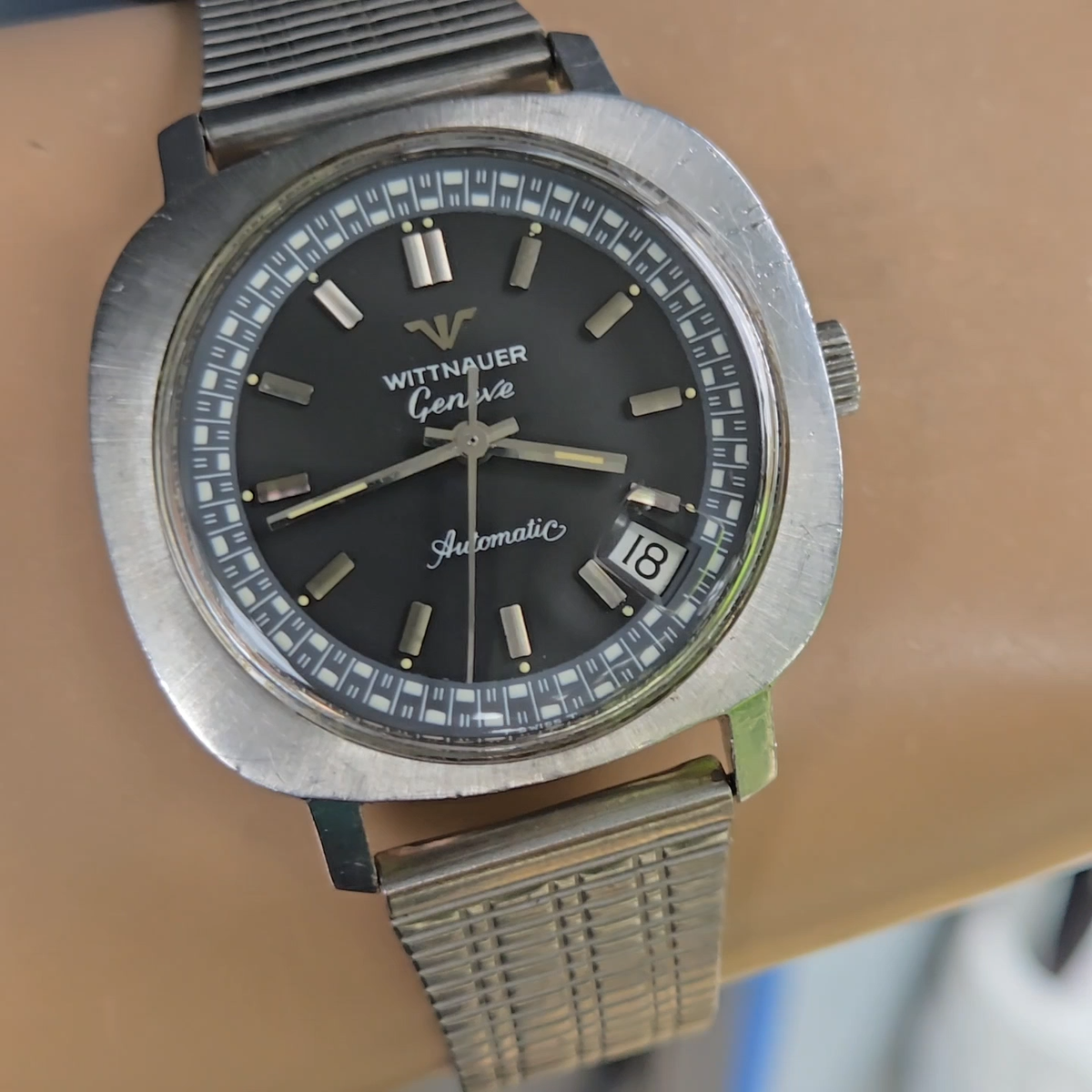 Wittnauer by Longines　時計 Vintage LONGINES Wittnauer men's automatic watch Date C11KAS swiss