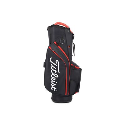 Titleist Cart 14 Golf Bag - Black/Black/Red (TB22CT6-006) for sale