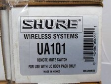 Shure UA101 Remote Mute Switch for UC1 or UC1...