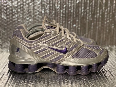 Nike Shox TL4 Grey Purple Silver 2006 RARE 314089-051 Women's Size 7.5 |  eBay