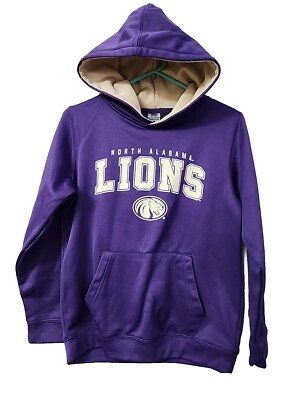 Stadium Athletcs  Youth (12-14) Medium Boy's Sweater Hooded Pullover Purple 