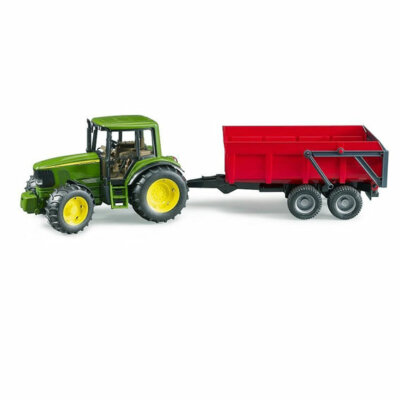 Bruder Toys John Deere 6920 with Tipping Trailer