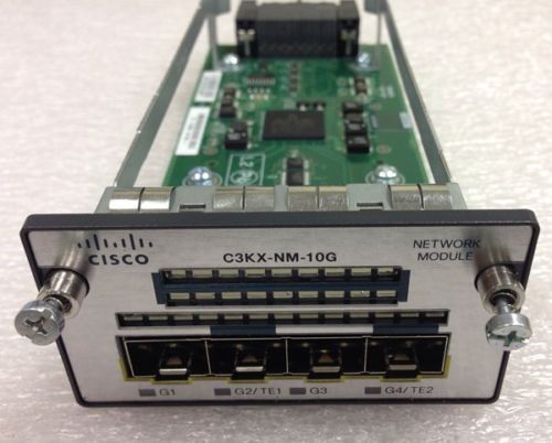 CiscoC3KX-NM-10G3K-XNetworkModulefor3750-X3560-X