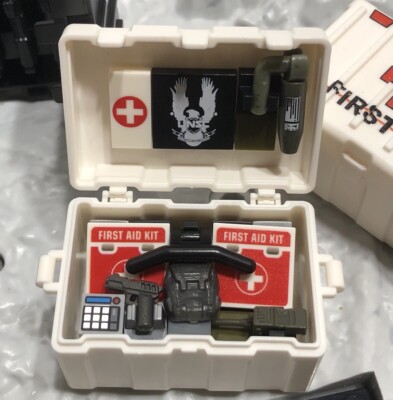 Halo UNSC Medic Crate & Custom First Aid build Mega Construx Compatible