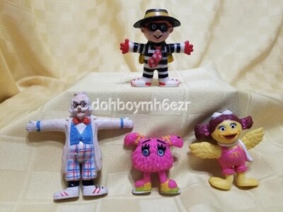 McDonald's Kids Happy Meal Toy 1988 Bendable Fry Guy Birdie