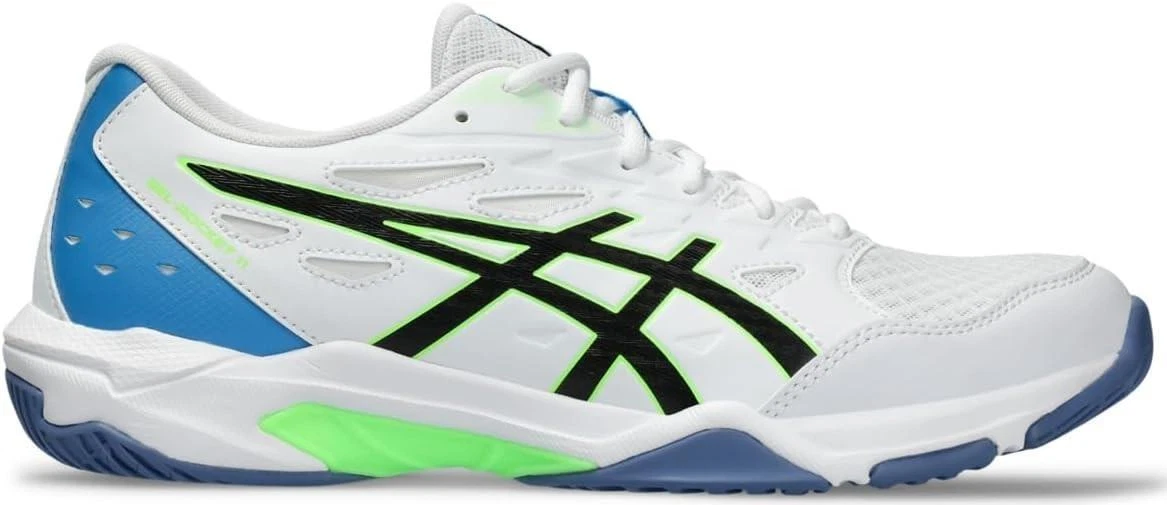 ASICS Gel Rocket 12 White Mako Blue for Sale | Authenticity