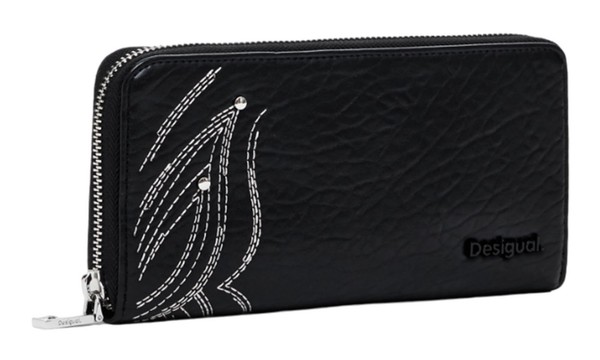 Desigual Goodall Fiona Long Wallet GeldböRse Black Schwarz Neu-image