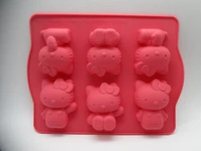 Cotta sanrio Hello kitty  silicone cake  mold  215×160mm A