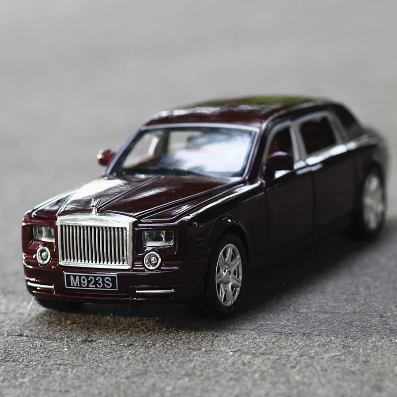 1:24 Rolls-Royce Alloy Die-cast Model Car Toy Sound&Light Collection gifts - Image 4 of 4