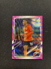 2020-21 TOPPS CHROME UEFA TETE PINK XFRACTOR #63 ROOKIE CARD- RC