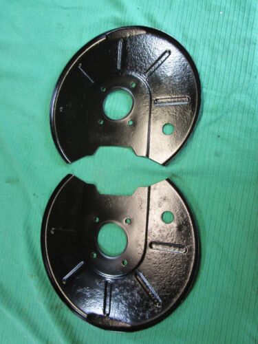 MG MGB- FRONT DISC BRAKE BACKING PLATES- Excellent, Orig. - Foto 3 di 3