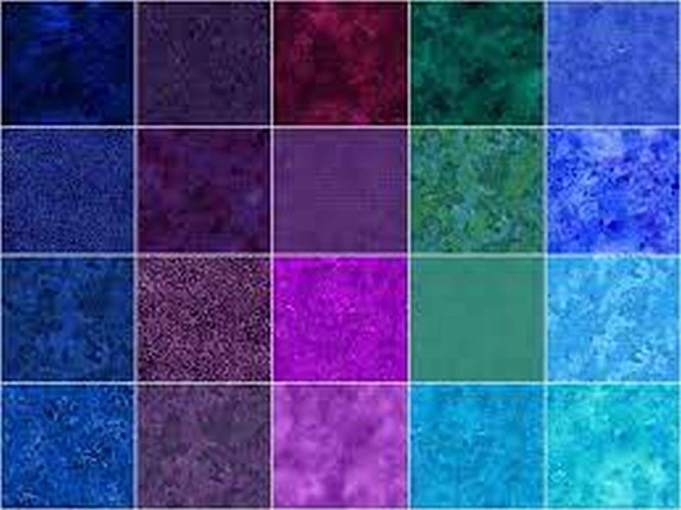 Wilmington Prints Royal Nights-40 Karat Gems-Revised 9/17/19, Blue - Image 2 of 2