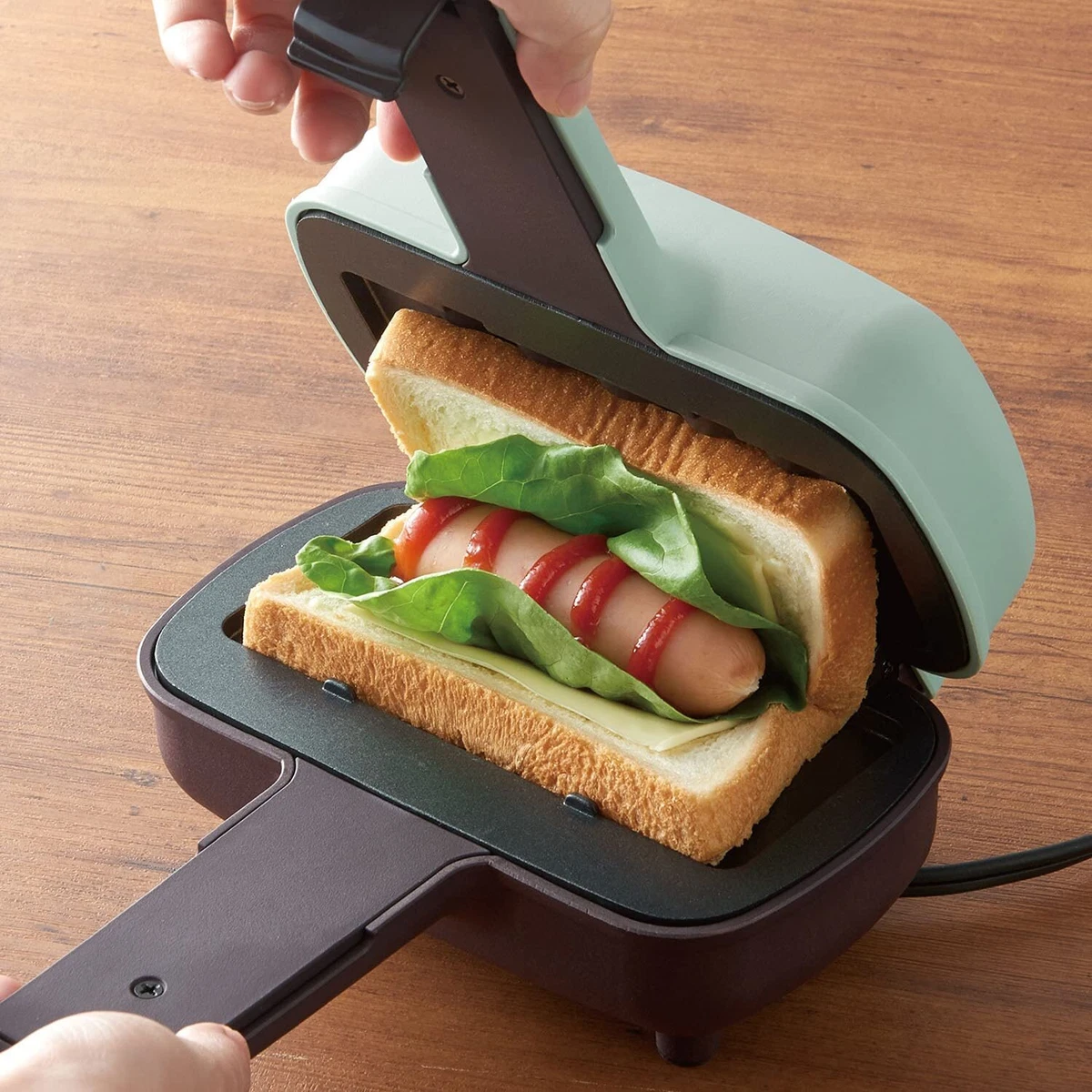 Hot Sandwich Maker Half K-HS3 Toffy Single sheet baking easy