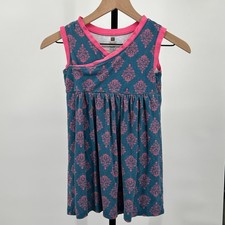 Tea Collection Punjab Paisley Print Sleeveless Wrap Neck Dress Size 7