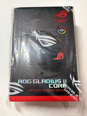 ASUS ROG Gladius II Core - Maus - für Rechtshänder - Optisch - Kabelgebunden - USB