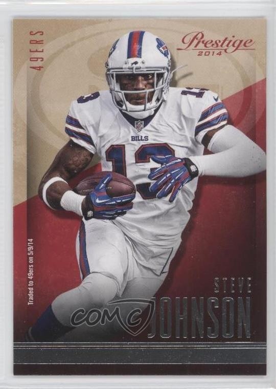 2014 Panini Prestige Steve Johnson #2 0c4