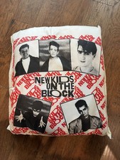 VINTAGE New Kids on the Block  (NKOTB) throw pillow.  Original Owner