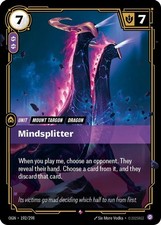 Riftbound Mindsplitter 192/353 Origins NM FOIL