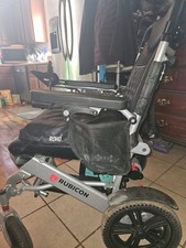 Used  1 year Rubicon DX11 Model7 Electric Wheelchair, Black, Good Condition