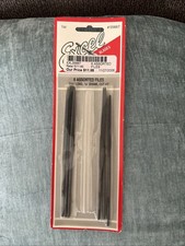 Excel Tools 5 1/2in Long, Cut 2 Needle Files 6 Assorted Set, Carded 55667 NEW