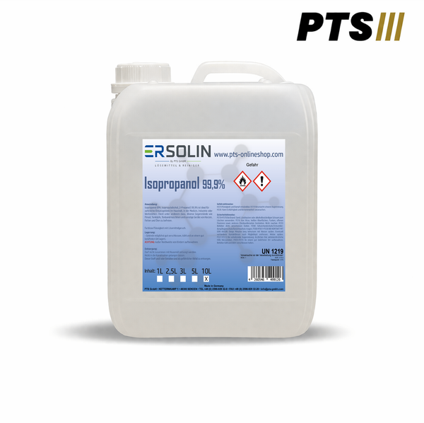 Isopropanol 99,9% 10L Sehr Ergiebig IPA Entfetter Reiniger Auch 1L 2.5L 3L 5L-image