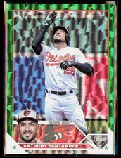 2023 Topps #265 Anthony Santander Green Foil #/499