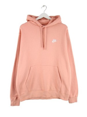 Nike Basic Hoodie Pink L Mens