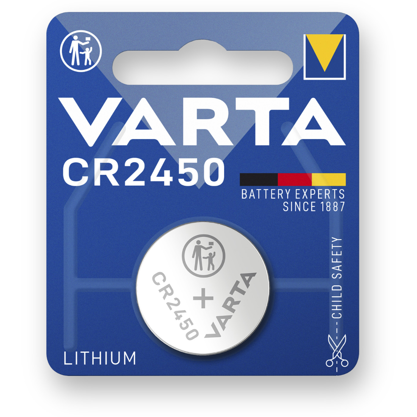 VARTA CR2450 2450 Batteries High Quality Lithium Cell 3V DL2450 *EXPIRY 09/2034*