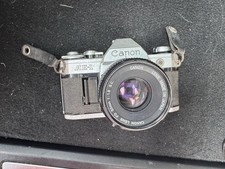 Canon AE-1 35mm SLR Film Camera with New FD 50mm f/1.4 Lens From Japan