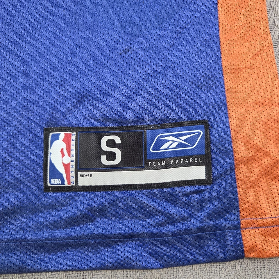 Vintage Reebok STEPHON MARBURY Nº Camiseta deportiva de baloncesto 3 NEW YORK KNICKS talla S Foto 3 de 4