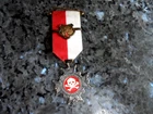 beautiful Belgian military medal death march