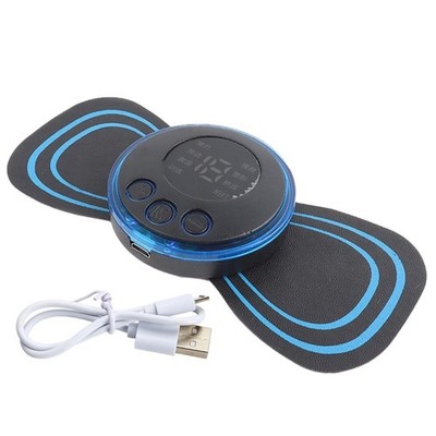 EMS Tragbares Mini-Elektro-Nacken-/Rückenmassagegerät, Cervical-Massage-Patch-