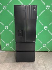 Image of Hisense American Fridge Freezer Non Plumbed Black/St/Steel RF632N4WFE #LF125157