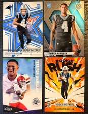 2025 Rookies & Stars Tetairoa McMillan Rookie Rush #9 + #183 + #154 + #274 RC