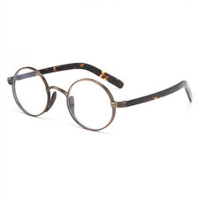 Round Titanium Frames Fashion Reading Glasses Vintage Readers Men Women