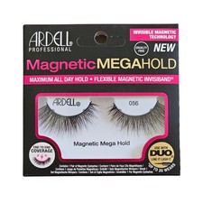 Ardell Magnetic Mega Hold Eyelashes Black Full Volume Pre-Curved Lashes 056