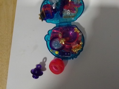 Vintage Polly Pocket Bluebird Bath Sparkle Surprise Crystal Bubble Compact 1996 - Picture 9 of 13