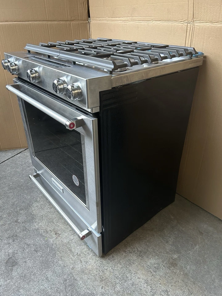 Кухонная вспомогательная плита 5 горелок газовая варочная панель из нержавеющей стали - Изображение 3 из 4