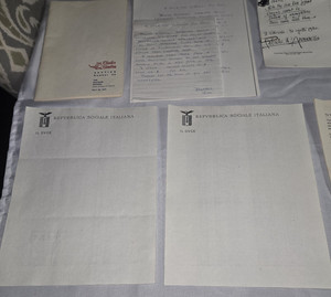 READ - Benito Mussolini Italian Social Republic Letterheads Auction Catalog Lot