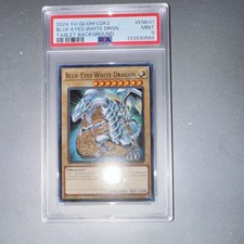 Yu-Gi-Oh Blue-Eyes White Dragon Secret Rare LDK2-ENK01 PSA 9 Foil 2024