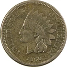 1860 Indian Head Cent VF Very Fine Details Penny 1c Coin SKU:CP1265