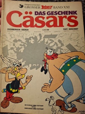 Asterix Comic Das Geschenk Cäsars