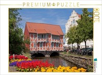 "Calvendo Puzzle \"GewöLbe\" Half-Timbered House, Wismar | 1000 Pieces, Finished Si"