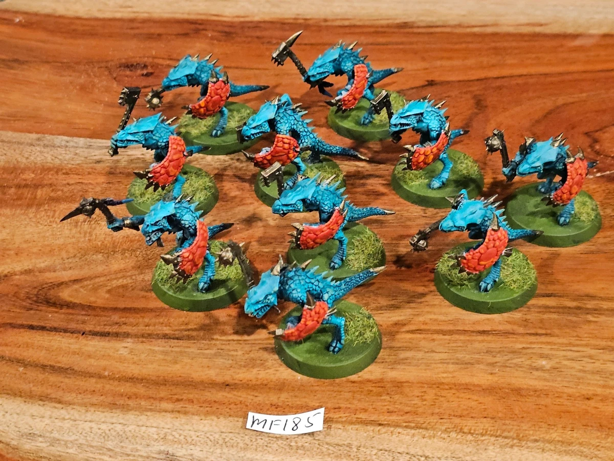 Seraphon Warhammer Fantasy Chaos Fully Assembled & Painted for